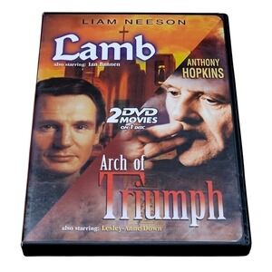 Lamb Arch Of Triumph DVD Liam Neeson Anthony Hopkins 2 Movie Collection